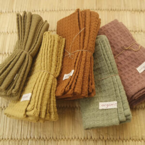Organic Cotton Waffle Towels